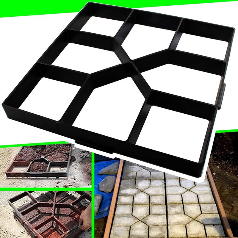 Product Introduction of Cetakan Paving Block DIY Paving Blok Mudah Praktis Cetakan Jalan Teras Bentuk Trapesium 0