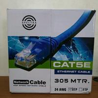 Gambar Spectra Kabel LAN Cat 5e Premium (Ktk. Putih) - biru dari Java Computer Samarinda Kota Samarinda 1 Tokopedia