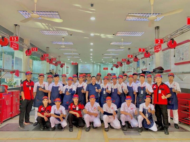 ĐỒNG PHỤC KỸ THUẬT TRƯỞNG HONDA - TAY NGẮN | MẪU MỚI 2023 2