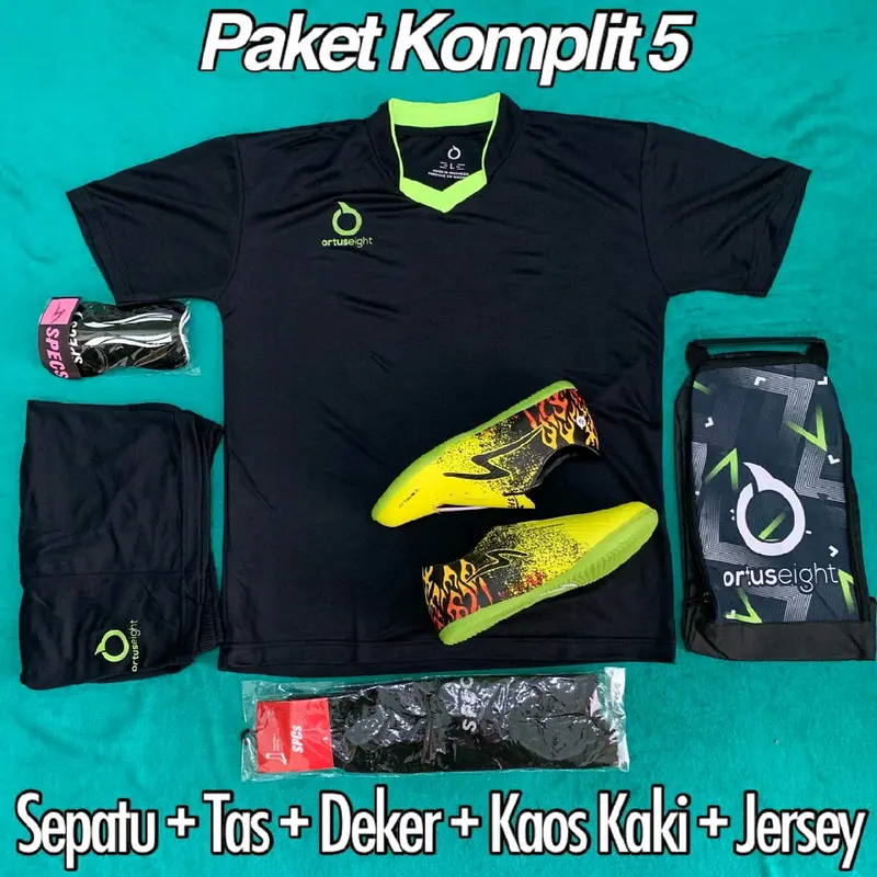 Paket Komplit 5 Sepatu Futsal Specs Ewaklok Marklok Terbaru 2023 1