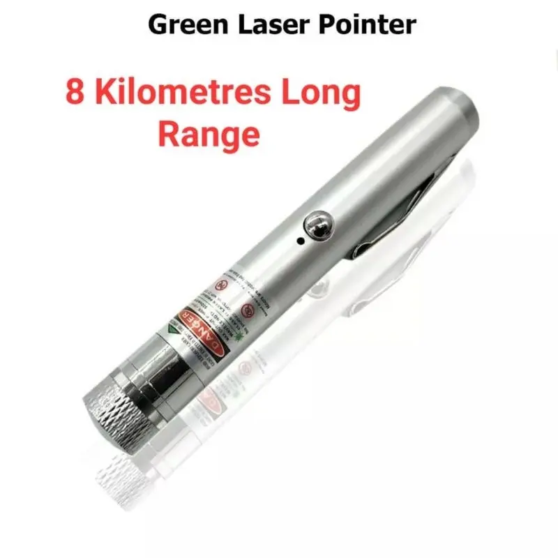 Con trỏ Laser màu xanh lá cây, Có Thể Sạc Lại USB, Phạm Vi xa 8 km, Rất mạnh mẽ 3