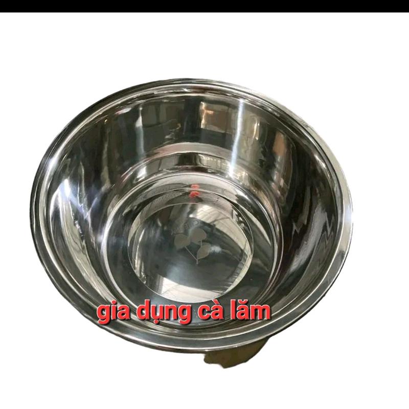 Thau sâu lòng inox nhiều size 18cm - 40cm - TikTok Shop Vietnam
