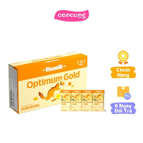  Thùng Sữa uống dinh dưỡng Optimum Gold 110ml  Lốc 4 hộp  new 