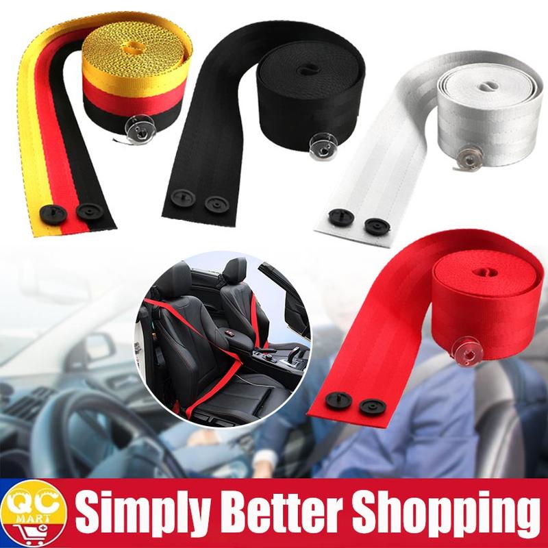 Product Introduction of COD FREE Shipping 38 Colors 3.6M/Roll Car Seat Belt Webbing Car High-Strength Polyester Seat Safety Belts Car Accessories 17