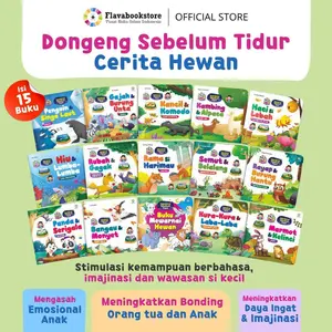 (Bundling 15 Buku) Dongeng Sebelum Tidur Seri Dunia Hewan - Ziyadbooks - Cerita Binatang