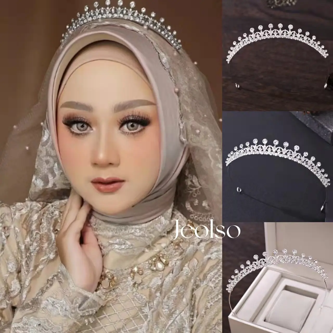 Mahkota hijab/mahkota pesta