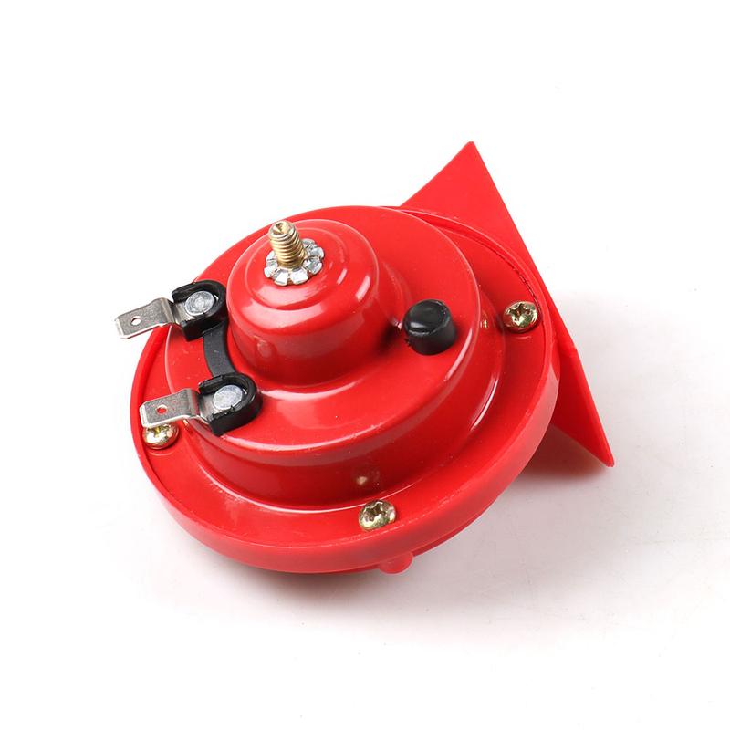 Product Introduction of Universal 1 Sets All 12V 110dB Car Air Horn Loud Car Dual-tone Snail Trumpets Electric Siren on Car Special Signals Car Styling 29