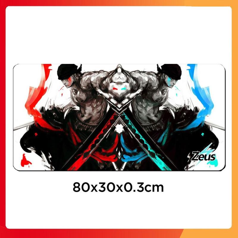 Bàn di chuột, lót chuột dài to 80 x 30 One Piece cực đẹp dày dặn 2