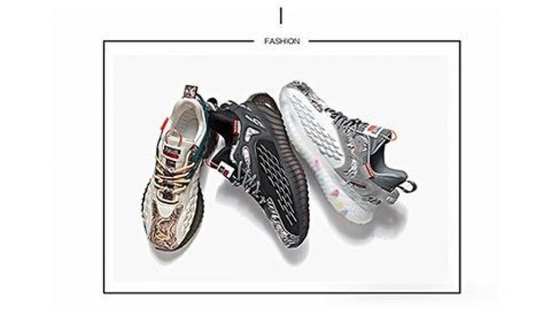 Product Introduction of Shoes Men's 2024 New Men's Sports Shoes Men's Summer Versatile Fashion Shoes Men's Trendy High Quality Daddy Running Shoes 7