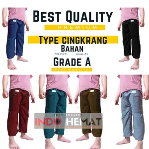 Sirwal Celana Solat Celana Panjang Sirwal Sirwal tipe cingkrang Muslim Pria