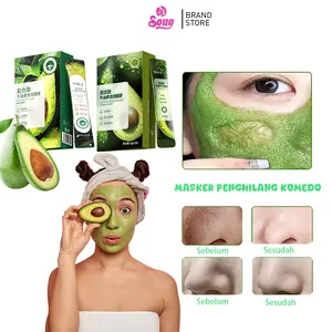 Avocado Bubble Mask 12pcs/SET Masker Wajah Eksfoliasi Pembersih Pori Cerahkan Kulit Hidrasi Cocok Untuk Semua Jenis Kulit & Skincare Harian Tersedia Berbagai Model Untuk Dipilih