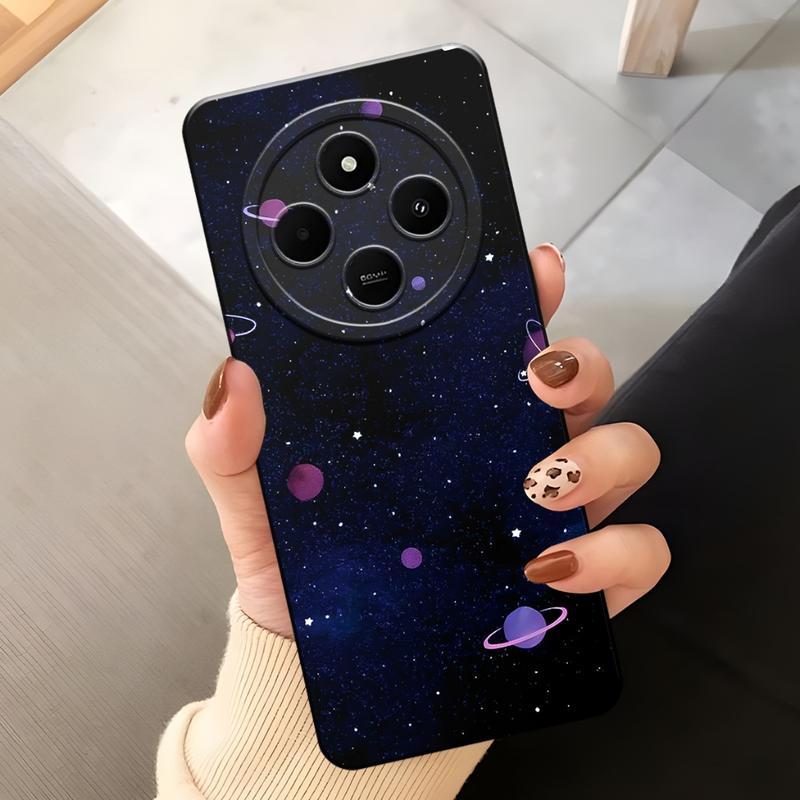 Casing Hp Kompotibel  For Redmi 14C Dan Poco C75 Motif Galaxy 1 -  Casing Hp  - Kesing PR0 Camera - Silikon Mika - Aksesoris Hp - Bisa COD Bayar Ditempat 2