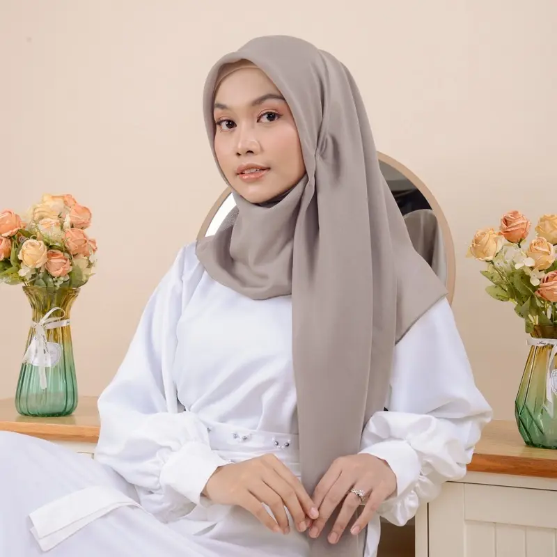 Zeba Hijab Reisha Voal Paris Premium Jilbab Square