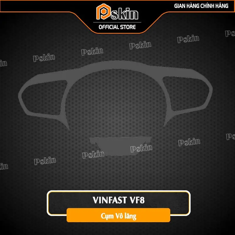 Bộ dán nội thất ô tô Vinfast VF8 PPF trong suốt Pskin chống xước, che mờ vết xước T-Home&More 4