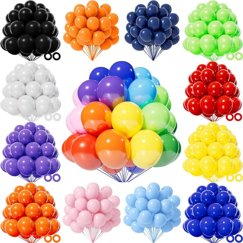 Bóng Bay Cao Su Lì 10 Inch, 20 Cái, Dày, Thích Hợp Để Trang Trí Sinh Nhật Và Tiệc Cưới, Cho Lễ Hội Năm Mới