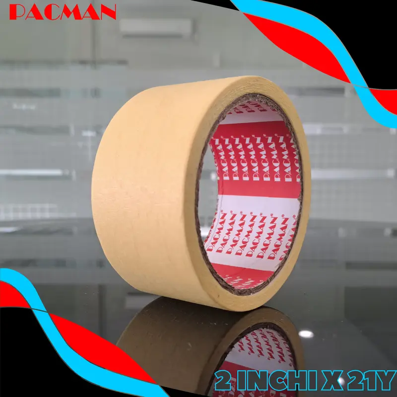 Masking Tape Pacman Tape isolasi solatip lakban kertas terbaik termurah asli original pacman 2
