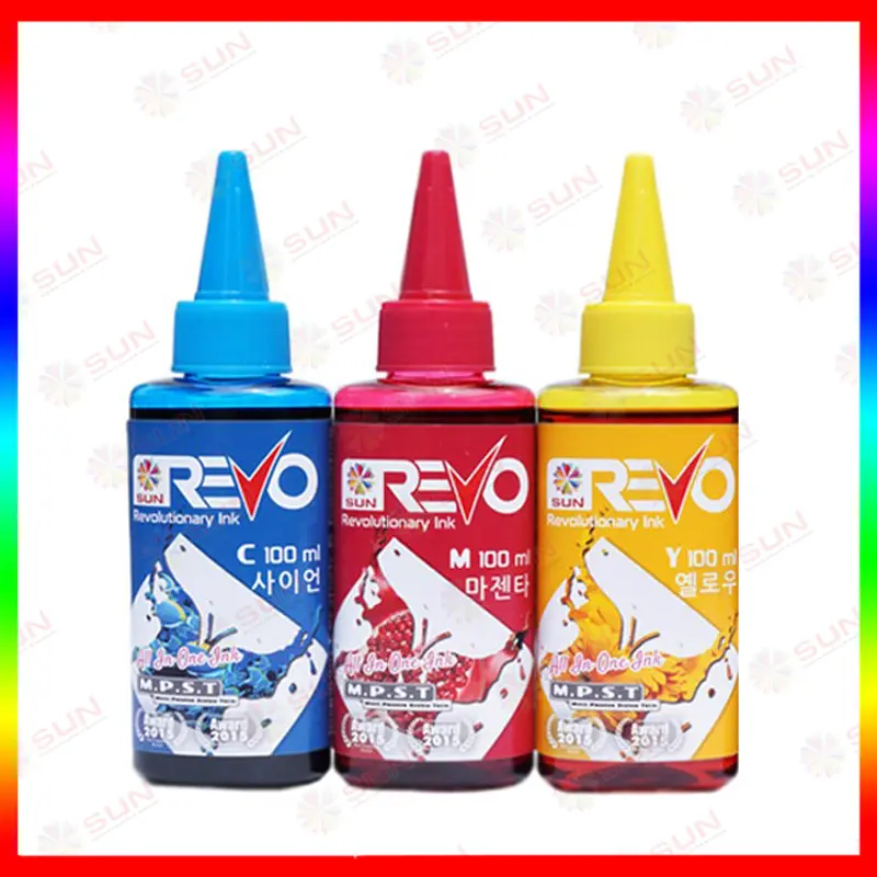 Tinta Canon / HP SUN REVO INK CMY + SUN BLACK PIGMENT CANON/HP 100 ml 3