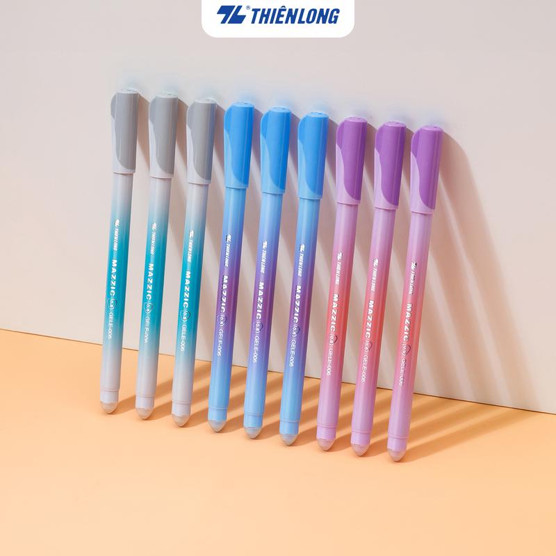 Combo 5 Bút gel xóa được Mazzic Thiên Long GELE-006