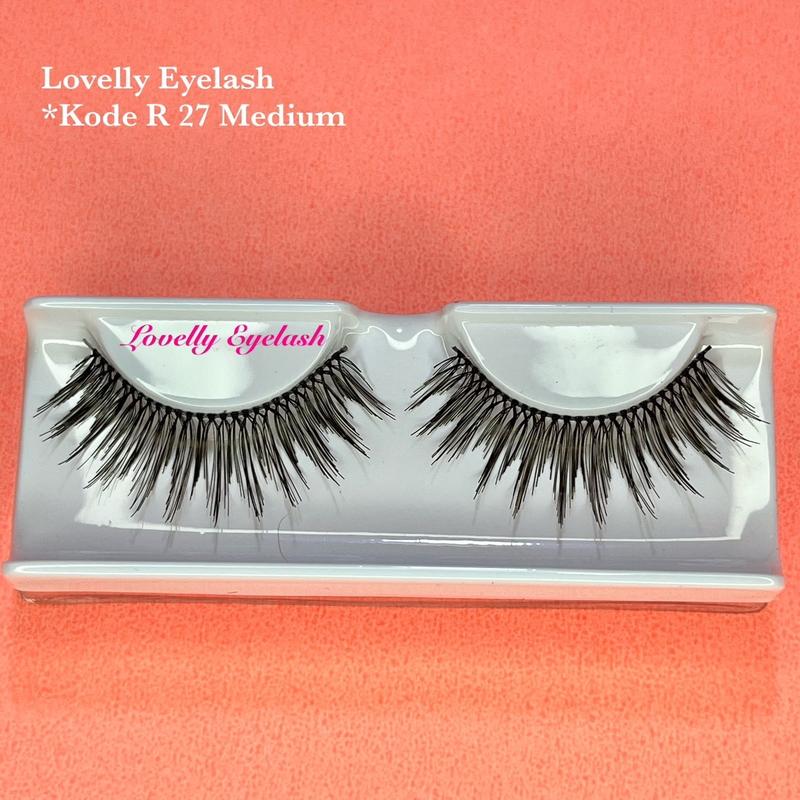 Bulu mata Natural R27 (12pcs+cover) 1
