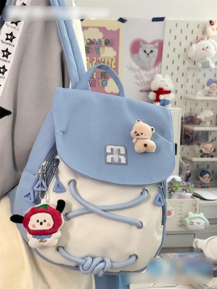 Product Introduction of Beg galas mini, gaya gadis muda yang comel, untuk wanita, gaya Korea dan Ins, reka bentuk segar, mudah alih dan serba boleh, beg sekolah kecil 11