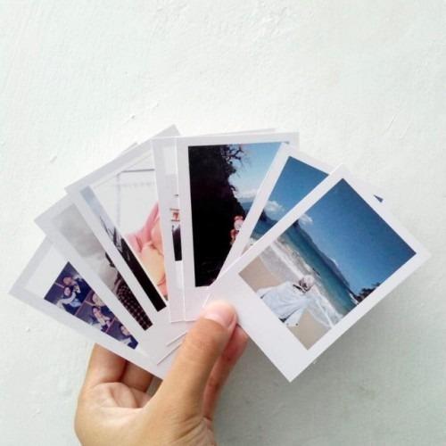 Cetak Foto Polaroid 2R Bahan Art Carton Tebal Minim 25pcs 2