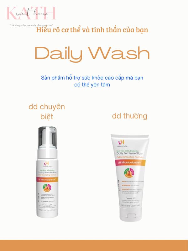 [Kath] Dung dịch vệ sinh vH essensial [tuýp] chính hãng