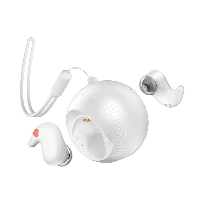 Product Introduction of 【SJADGH】 R12 tai nghe gắn tai không dây 5.3 in-tai những tai nghe nhẹ IPX5 Tai nghe thể thao không thấm nước ngủ Tai nghe với sạc trường hợp 32
