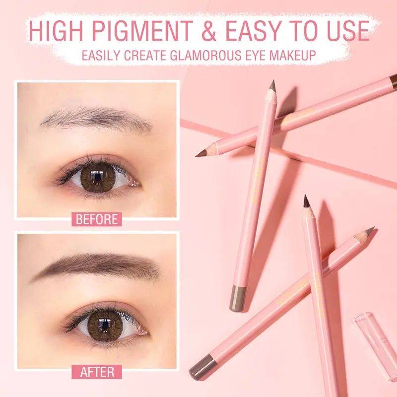 PINKFLASH Chì kẻ mày mềm bền không thấm nước phong cách cổ điển 10g Trang Điểm Cosmetic Nữ 2