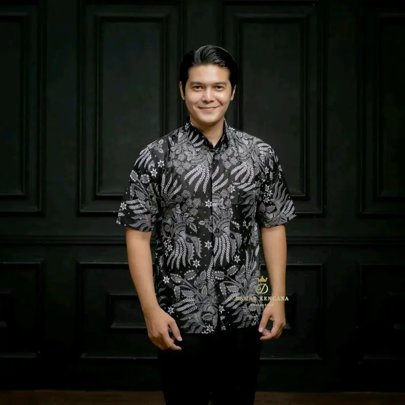 Paket 100 Rb Dapat 5 Pcs Hem Baju Batik Pria Lengan Pendek Motif Terbaru Katun 1