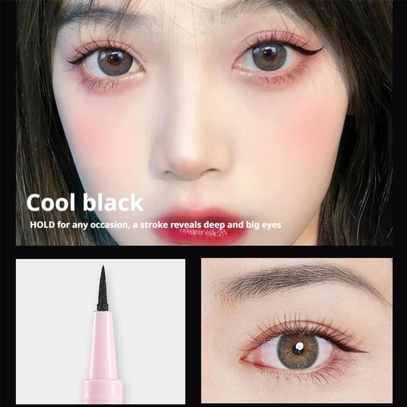Product Introduction of Liquid Eyeliner Eyebrow Pencil Soft Brush Tip Line Smooth Waterproof Sweatproof Long-lasting Natural Non-fading Eye Makeup 18