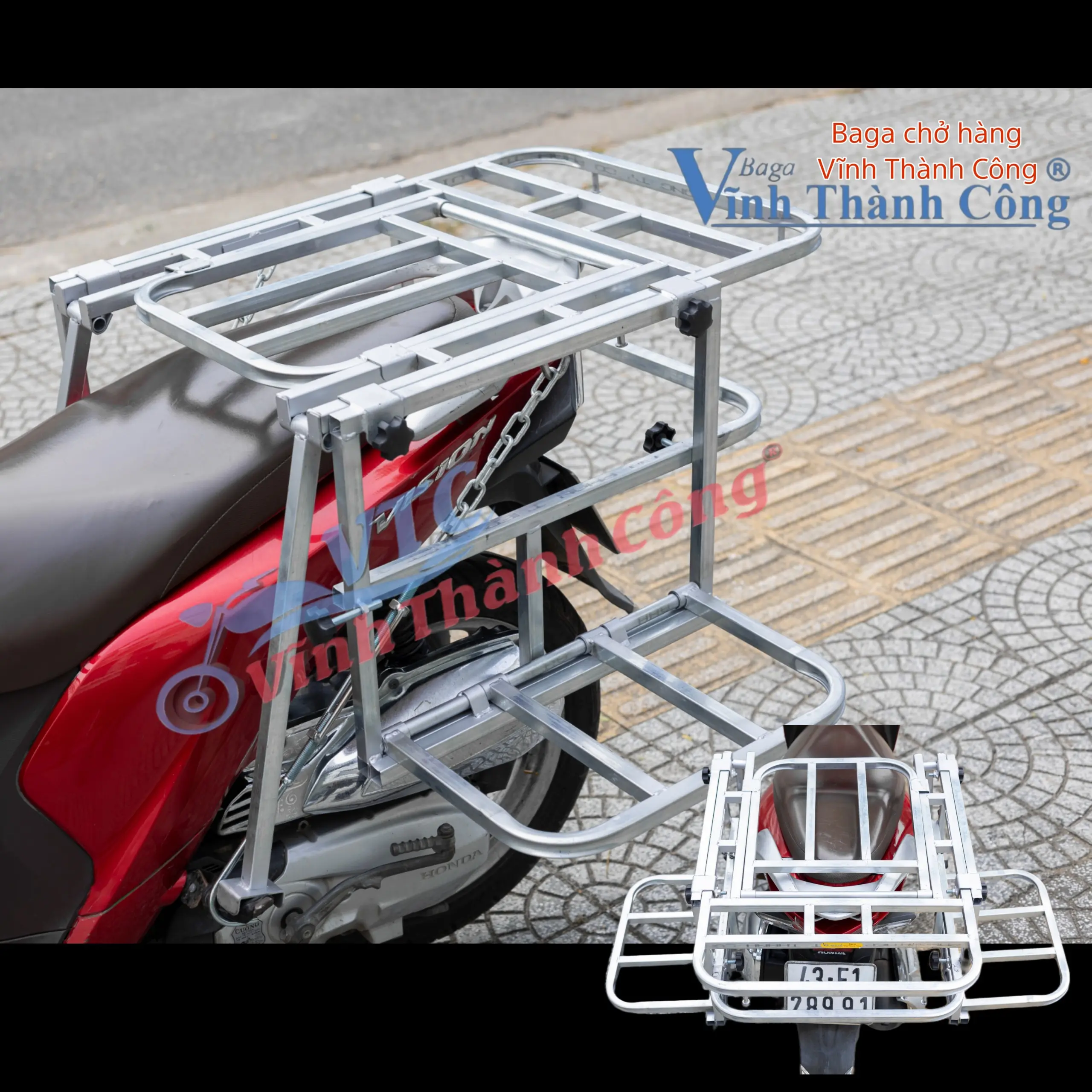 Baga chở hàng có 2 bên cánh ( Đa chức năng 201 ) Phụ Kiện Phụ Tùng
