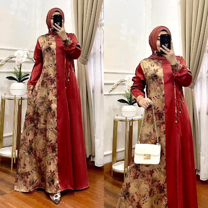 Syafira dress gamis premium lebaran 3