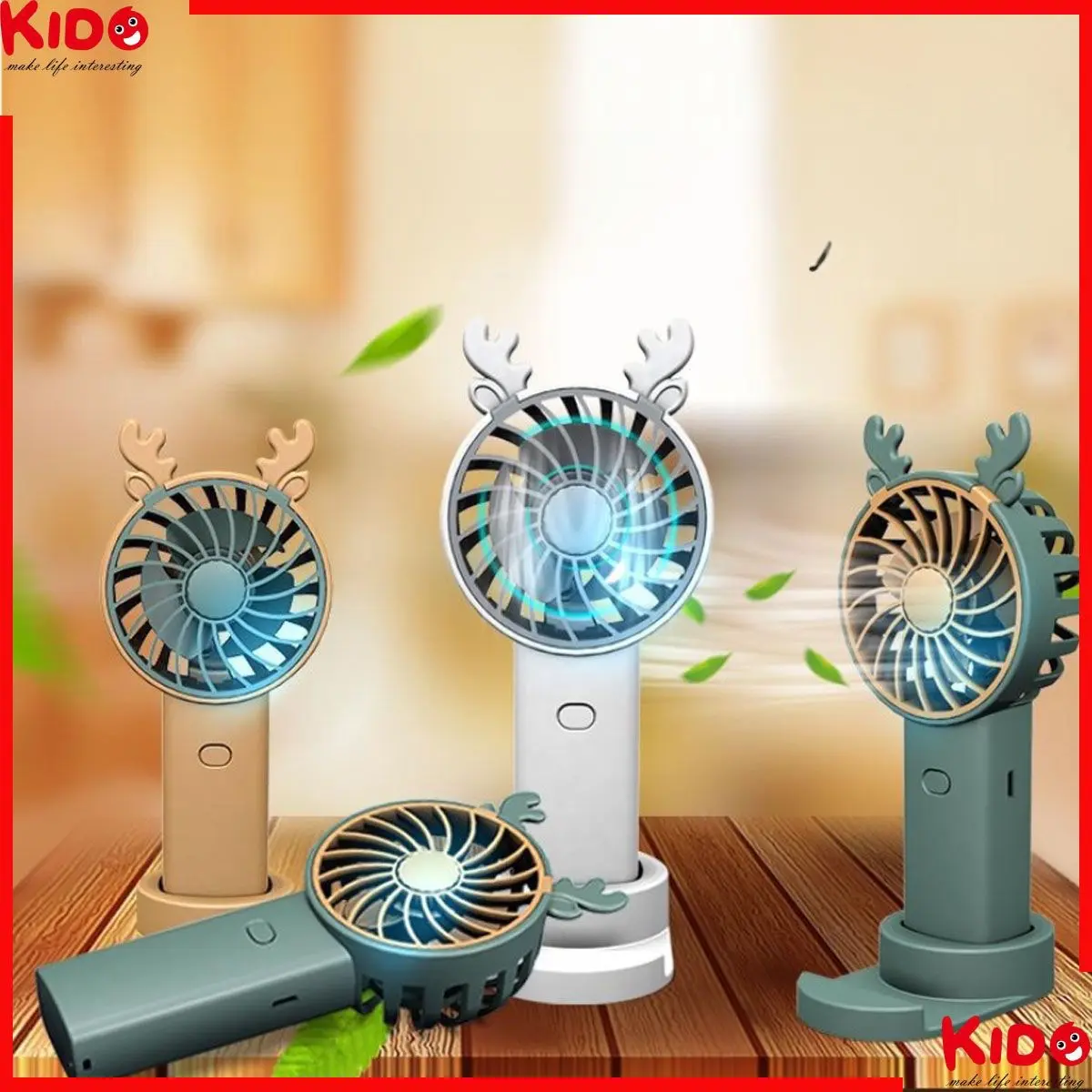 KIPAS ANGIN MINI PORTABLE 131 / MINIFAN USB HOLDER PHONE 131