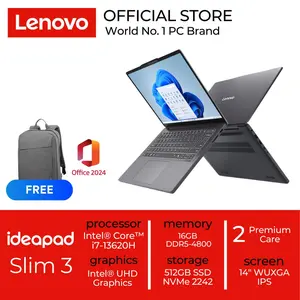 Laptop LENOVO IDEAPAD SLIM 3 14 Intel I7 13620H 16GB 512GB W11+OHS+M365B 14.0WUXGA IPS