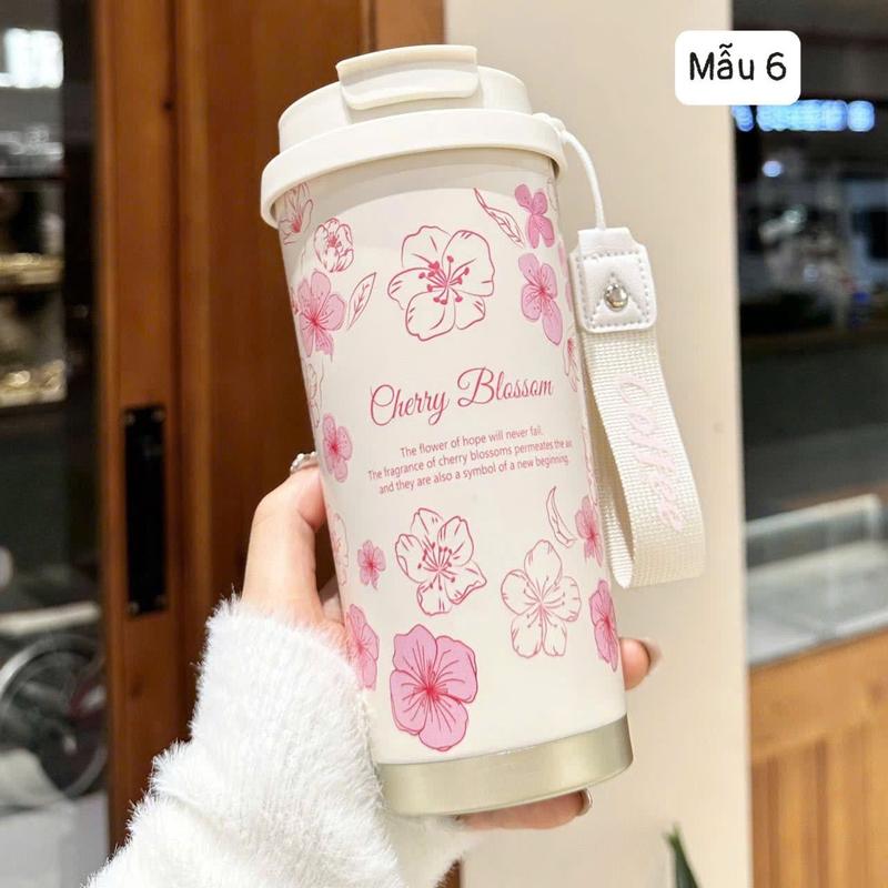 Ly giữ nhiệt cao cấp có ống hút ,  cốc giữ nhiệt inox 316 chống rỉ