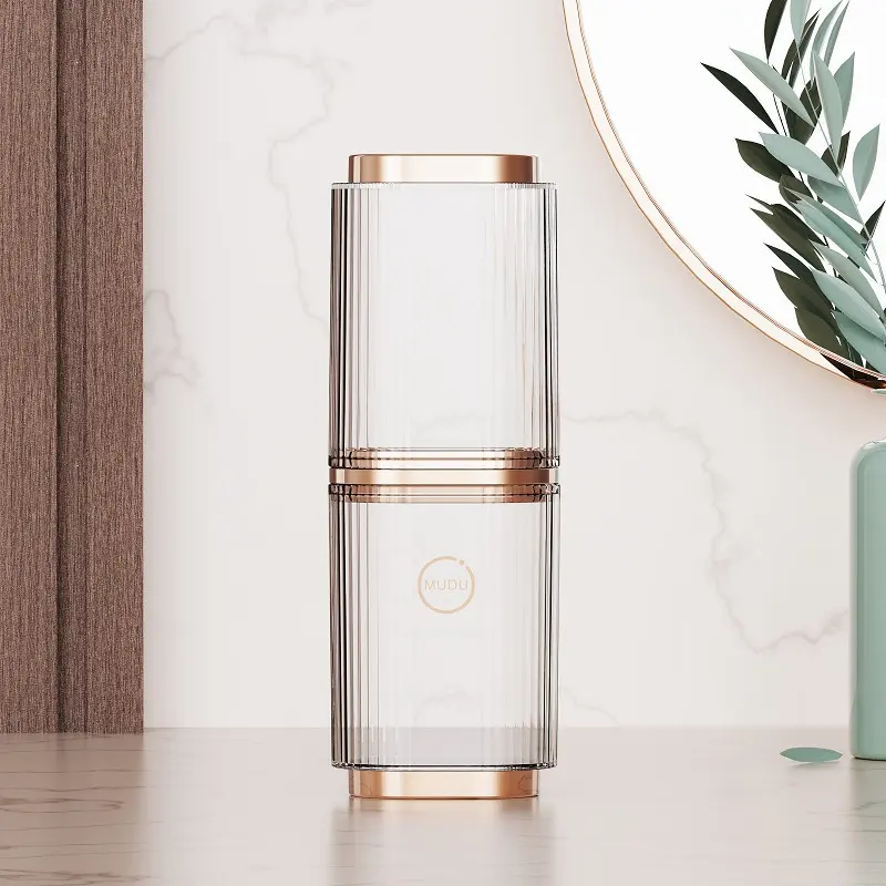 Hộp đựng bàn chải và kem đánh răng đi du lịch. Cốc đựng đồ đi du lịch sang trọng lịch sự tiện lợi 4