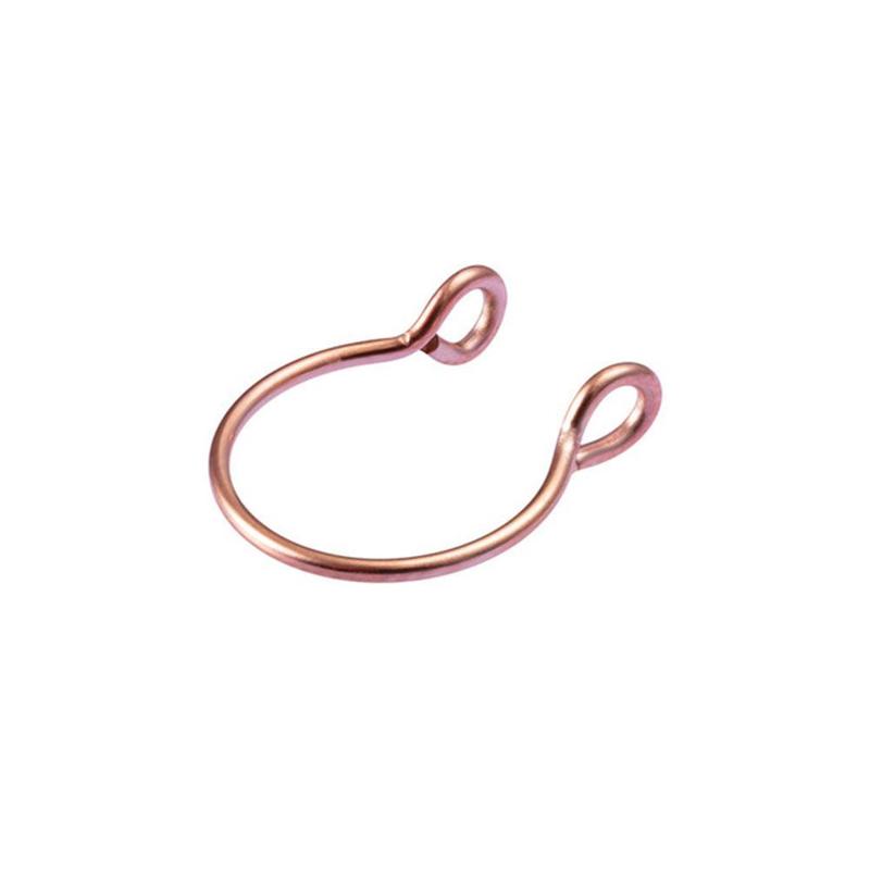 Product Introduction of Stainless Steel U-shaped Nose Rings Nose Clips And Plating Nose Pins Fittings Vacuum Piercing Z4T5 21