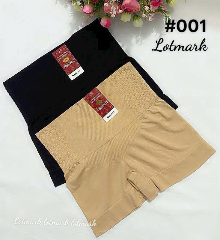 Quần lót mặc váy nữ vải dệt nguyên quần co giãn 4 chiều thiết kế lưng cao ôm dáng 45kg-65kg hỗ trợ ôm bụng ghen lưng cao dệt kim Tet Women Nhung Khuy quannit bung