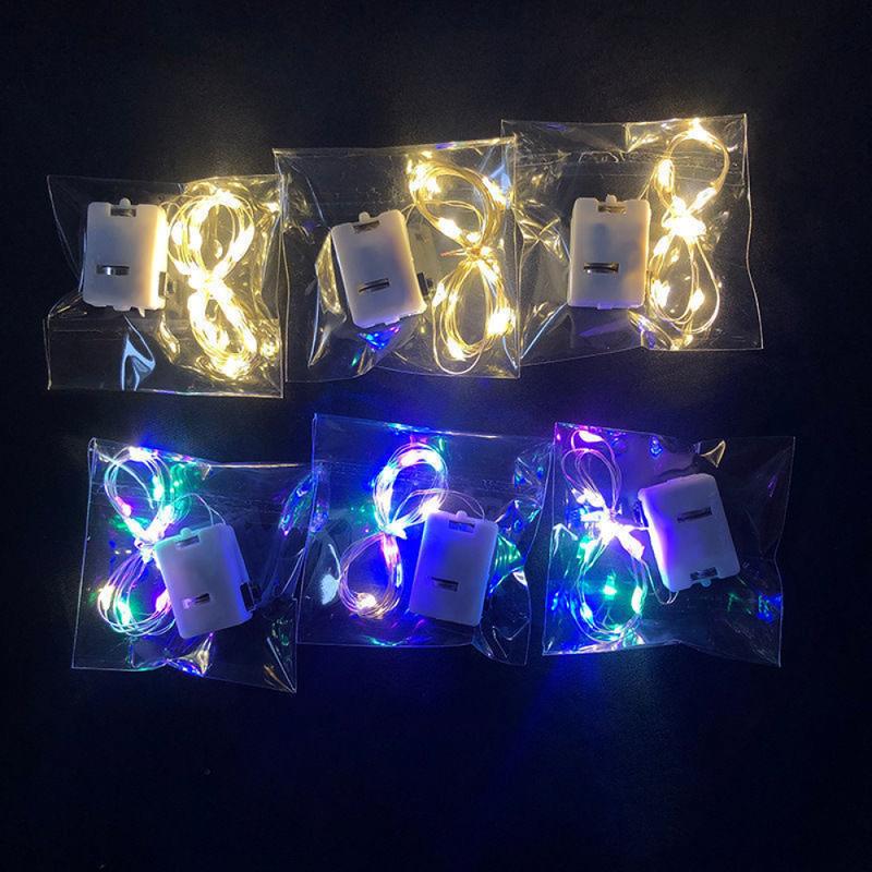 Product Introduction of Cross-Border Hot-Selling Christmas Decoration Lights Gift Box Cake Decoration Copper Wire Lights LED Battery Box Copper Wire String Lights Battery Powered LED Copper Wire Light String 3