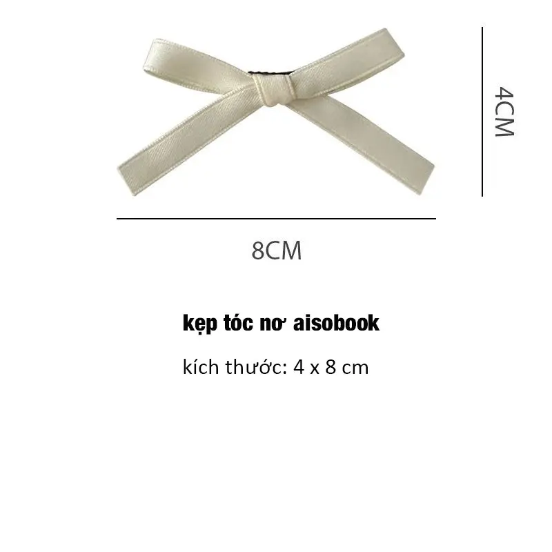 Kẹp Tóc Nơ Nhỏ Mini Phong Cách Tiểu Thư Hàn Quốc Đáng Yêu - KEPNONHO 8
