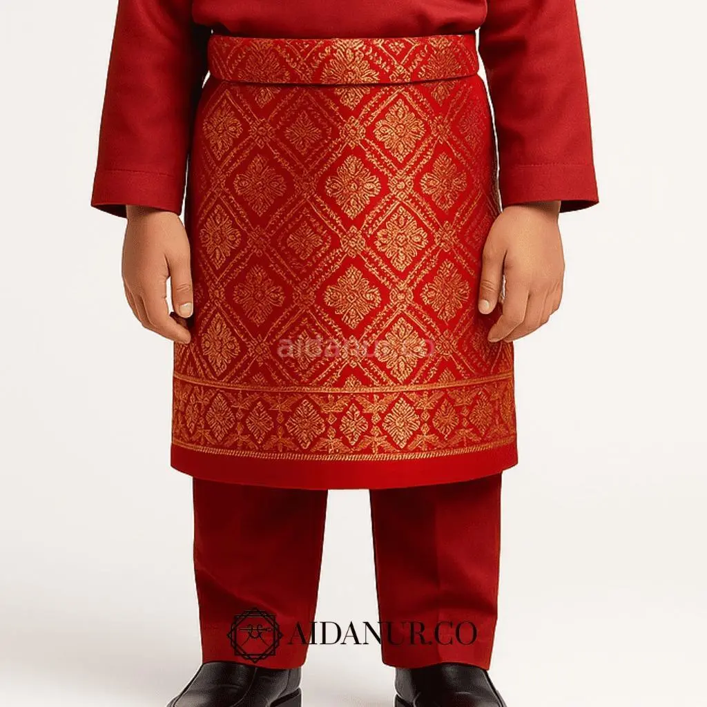 AIDANUR-Kain sampin anak/Kain sampin melayu anak/kain sampin songket/rumpak anak/rumpak songket