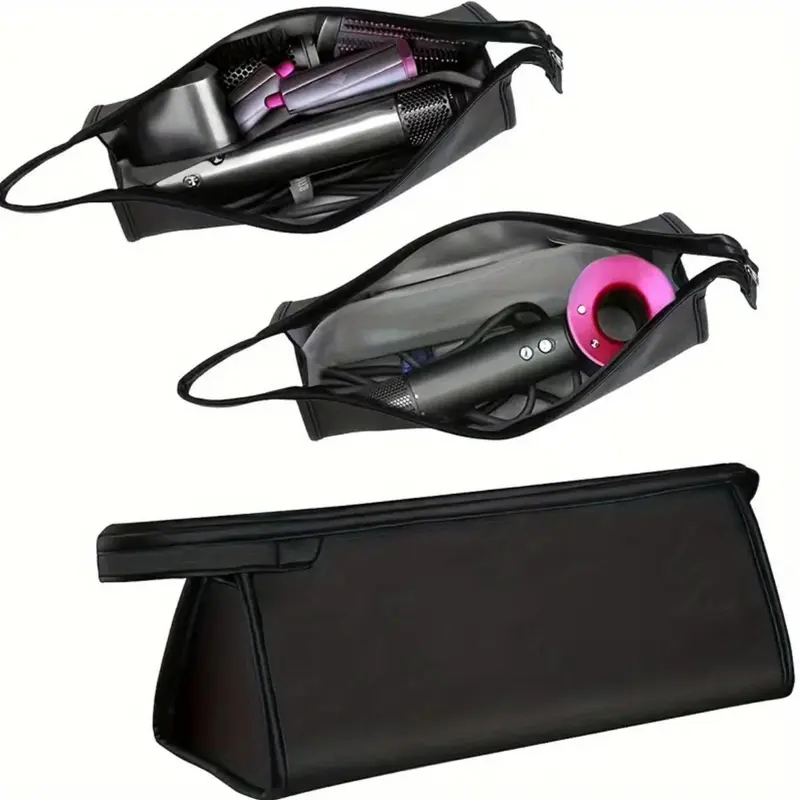 Hair Dryer Storage Bag, 1 Count Portable Hair Dryer Storage Bag, Hair Curler Storage Bag, Curling Iron Storage Bag, Home Organizer for Bathroom 2
