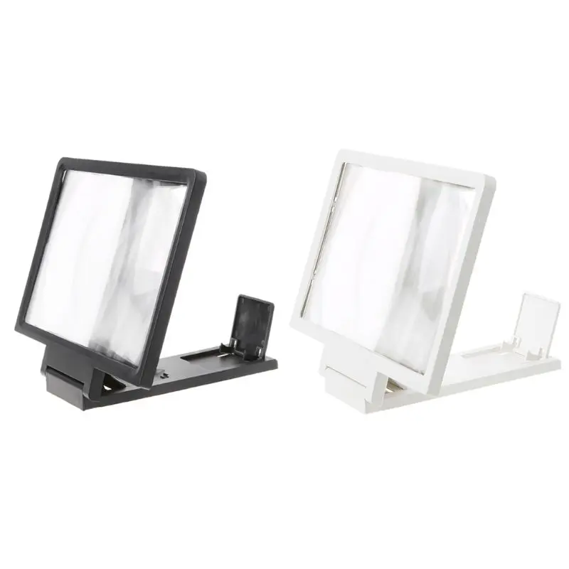 Kính lúp màn hình điện thoại di động, Tần số 17 ", Bộ khuếch đại điện thoại di động, Bộ khuếch đại màn hình H-D, Giá Chân Đế phóng to điện thoại thông minh, Bảo vệ mắt