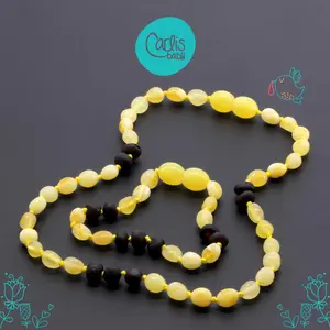 Kalung & Gelang Amber Tumbuh Gigi Bayi By Carlis Baby. CE130
