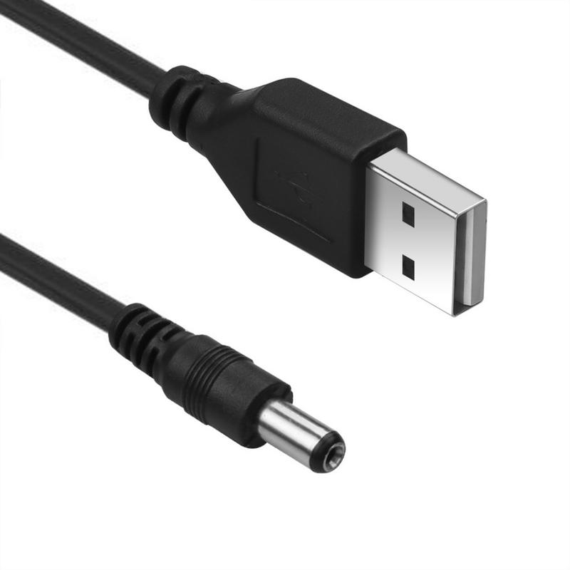 Dây Nguồn Cổng USB Ra Đầu DC 5.5x2.1 mm Đầu Tròn Dùng Sạc Cho Nôi Điện, Loa Bluetooth, Thiết Bị Nguồn 5V,12V,24V