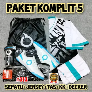 Paket Komplit 5 Sepatu Futsal Ortus Stylish dewasa terbaru dan berkualitas