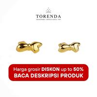 Gambar Torenda Kancing Jepang Emas Grosir Gold Button Motif Bow Knot Ribbon / PCS - 30mm dari Torenda Kota Administrasi Jakarta Pusat 1 Tokopedia