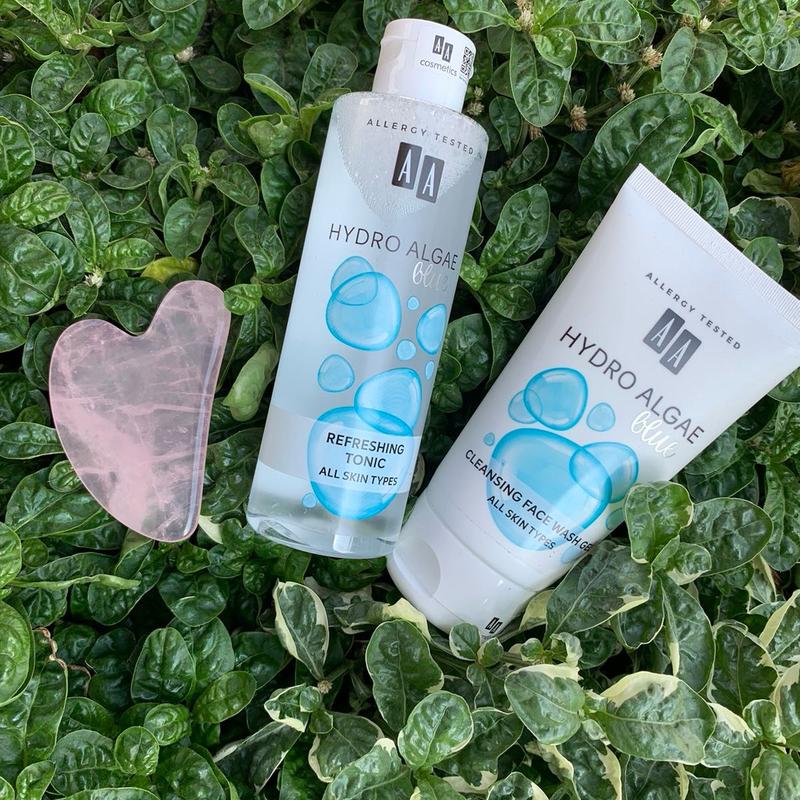 Combo Sửa rửa mặt Toner đá massage thạch anh da mịn màng khoẻ khoắn tặng 1 mặt nạ