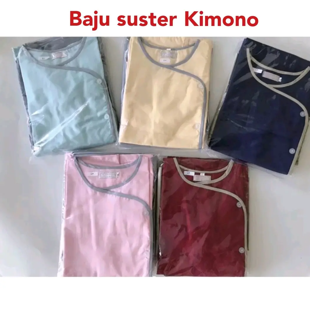 Baju suster kimono celana panjang size SML XL XXL