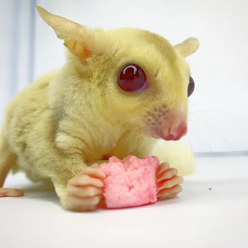 50G SNACK MARSHMALLOW SUGAR GLIDER HAMSTER LANDAK TUPAI TERBANG KUCING 2